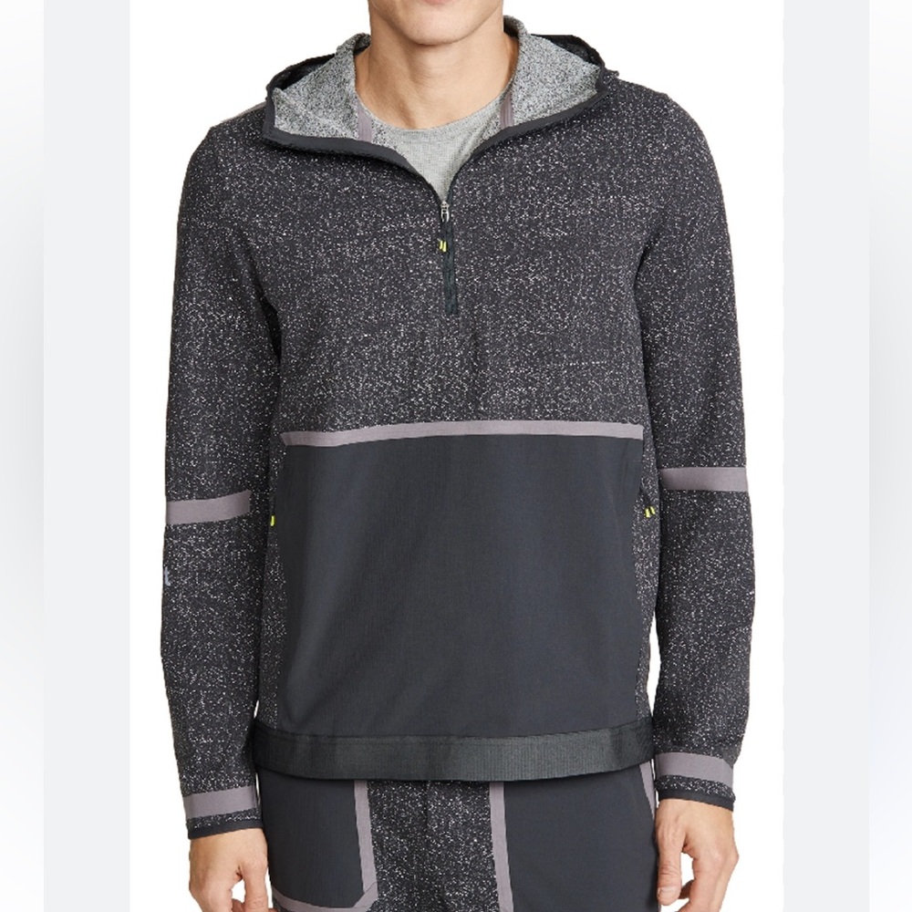 Lululemon x Robert Geller spotted reflective lightweight hoodie